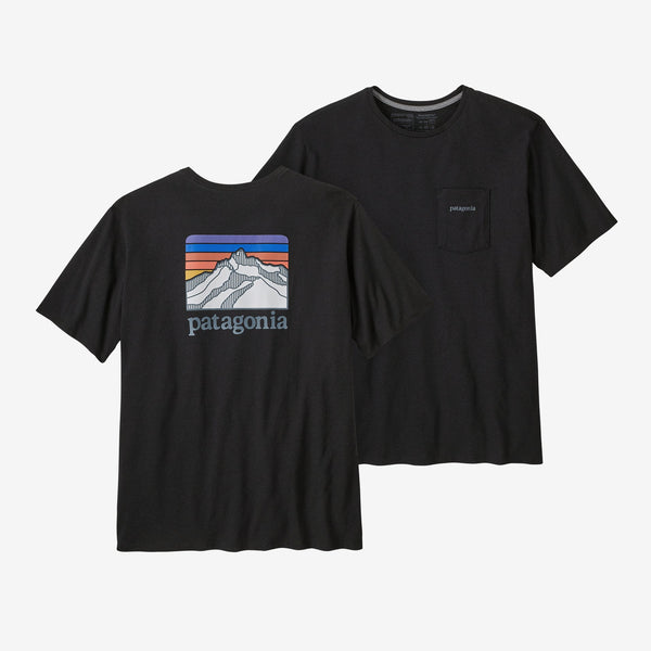 Patagonia Men’s Line Logo Ridge Pocket Responsibili-Tee