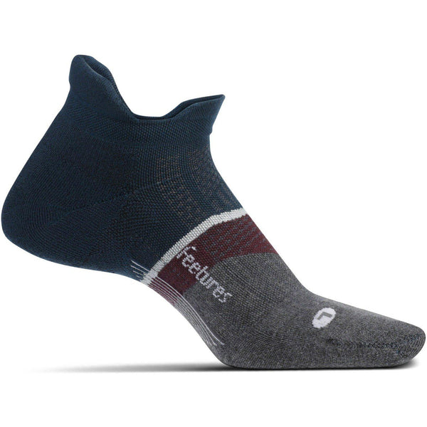 Feetures Unisex Elite Max Cushion No Show Tab Athletic Running Socks