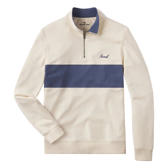The Normal Brand Men's Cole Terry Retro Quarter-Zip
