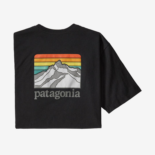 Patagonia Men’s Line Logo Ridge Pocket Responsibili-Tee