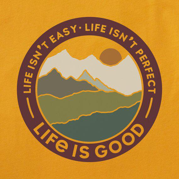Life is Good Men's Crusher Crew Neck Tee - Explore