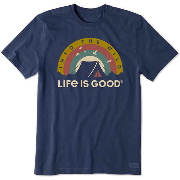 Life is Good Men's Crusher Crew Neck Tee - Explore