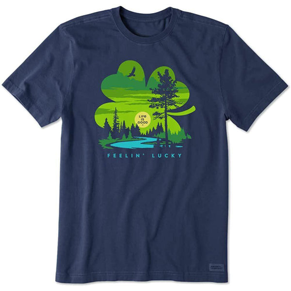 Life is Good Men's Crusher Crew Neck Tee - Explore