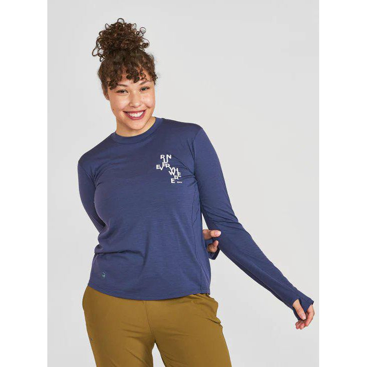 Janji Repeat Merino Tech Long Sleeve Tee - Women's