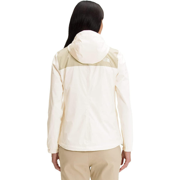 Gravel/Gardenia White The North Face Women's Antora Jacket