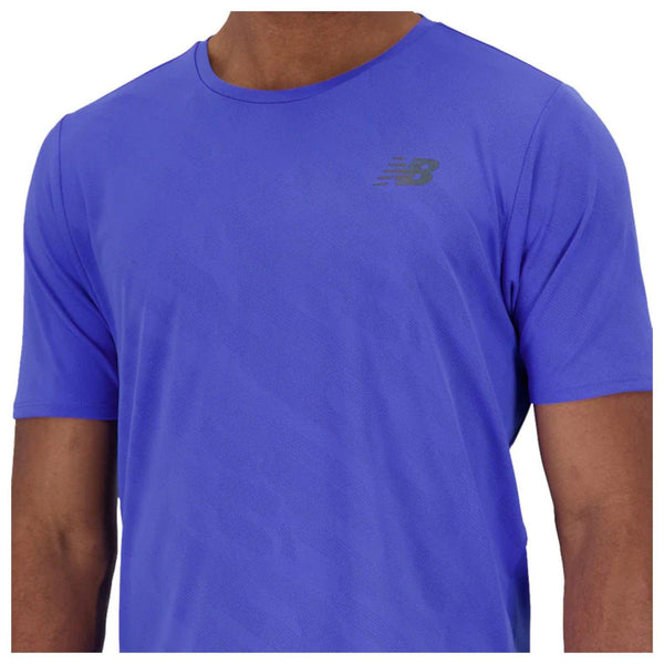 New Balance Men's Q Speed Jacquard Short Sleeve Tee