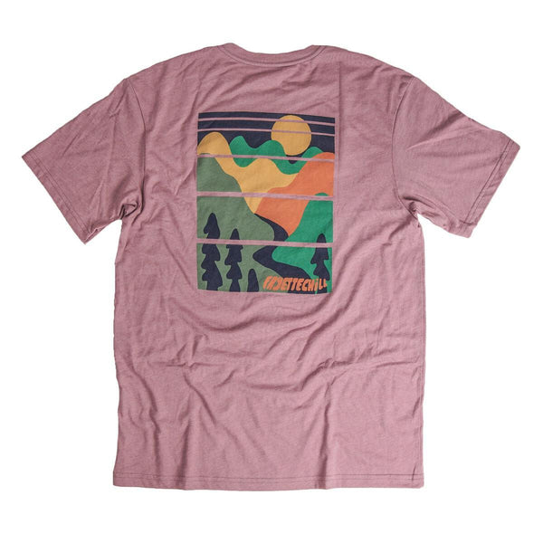 Fayettechill Bubble Mountain Unisex Short Sleeve Tee