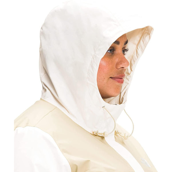 Gravel/Gardenia White The North Face Women's Antora Jacket