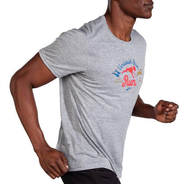 Brooks Men's Distance Graphic S/S Tee