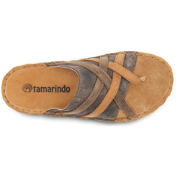 Tamarindo Sanddollar Sandal Women's Leather Softbed Flip Flop