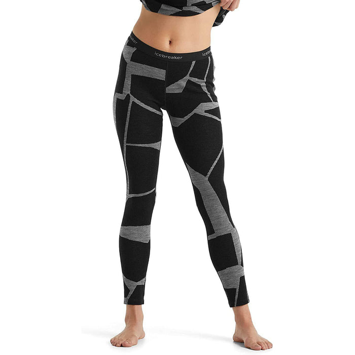 icebreaker Women's 250 Vertex Fractured Landscapes Legging