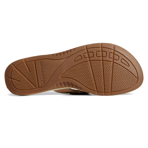 Sperry Women's Seafish Chambray Striped Sandal