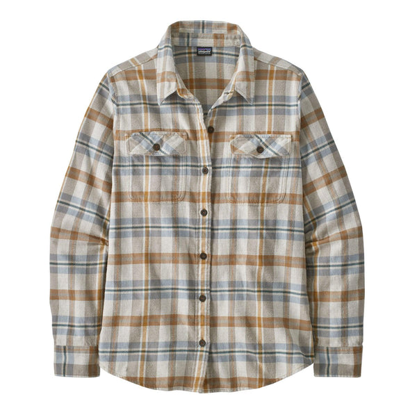 Patagonia Women's Long-Sleeved Organic Cotton Midweight Fjord Flannel Shirt
