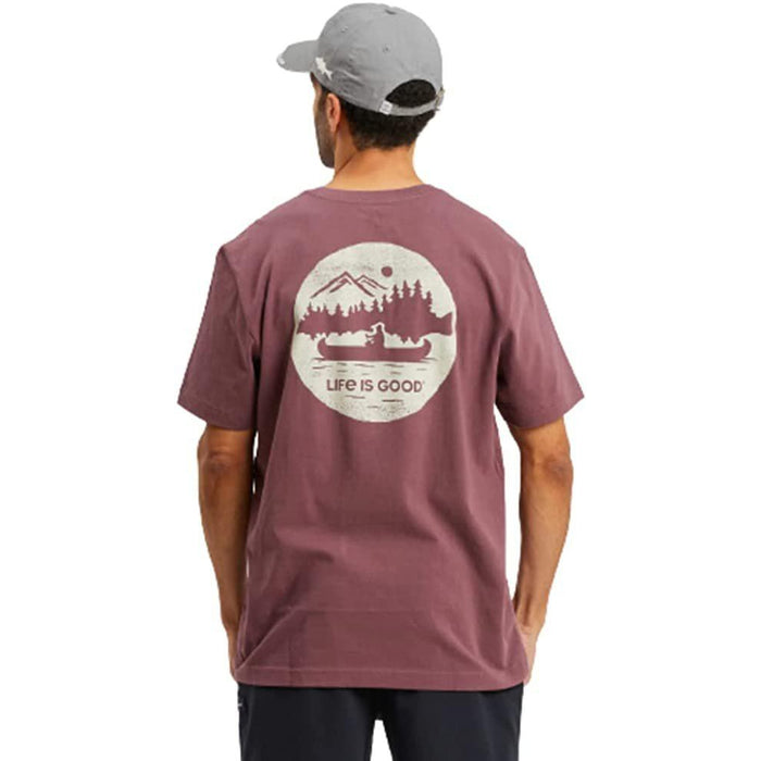 Life is Good Crusher Crew Neck Tee - Explore - Men's