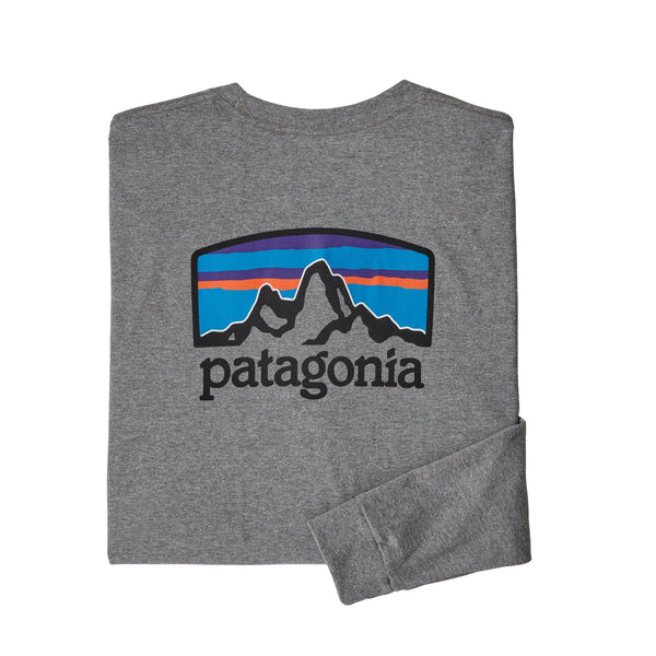 Patagonia Men's L/S Fitz Roy Horizons Responsibili-Tee
