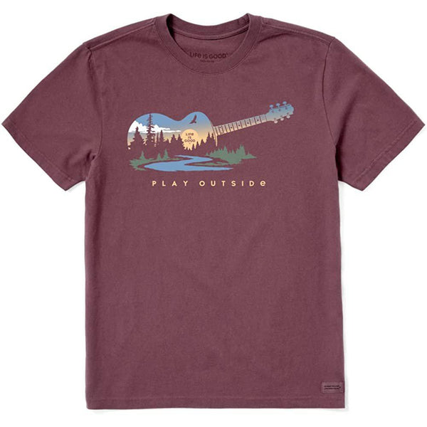 Life is Good Men's Crusher Crew Neck Tee - Explore