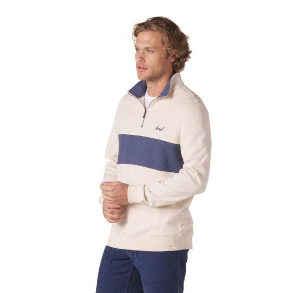 The Normal Brand Men's Cole Terry Retro Quarter-Zip