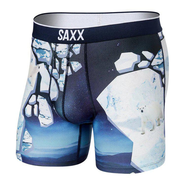 Saxx Underwear Men's Volt Breathable Mesh Boxer Brief
