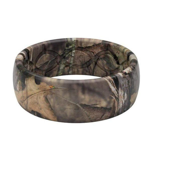 Groove + Life Men's Camo Silicone Ring