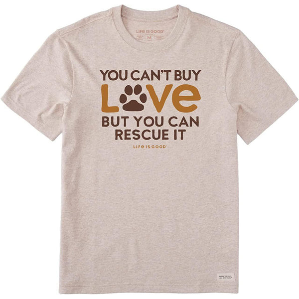 Life is Good Men's Crusher Crew Neck T-Shirt