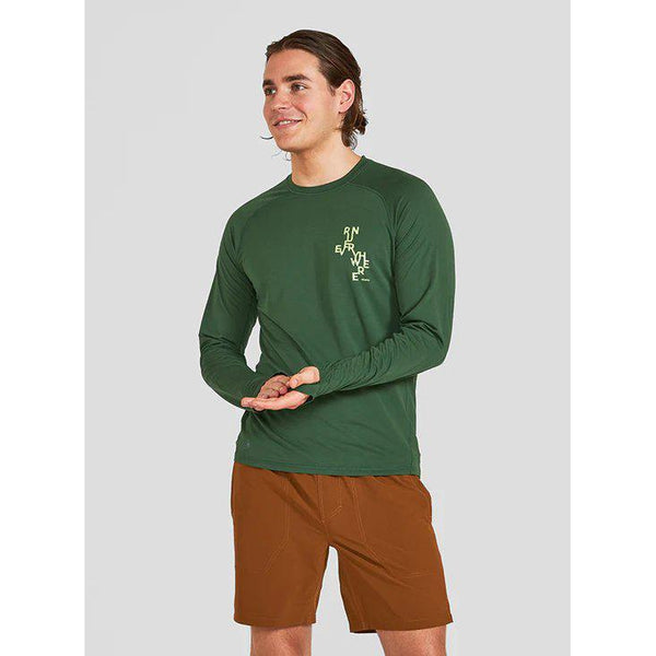 Janji Men's Helio Light Tech Long Sleeve Tee