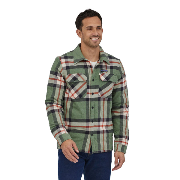 Patagonia Men's Insulated Organic Cotton Midweight Fjord Flannel Shirt