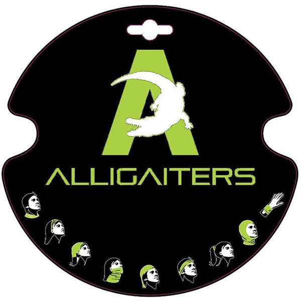 Alligaiters OG Multi Functional Neck Gaiter - Breathable Washable Sun & Dust Protection - One Size