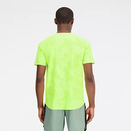 New Balance Men's Q Speed Jacquard Short Sleeve Tee