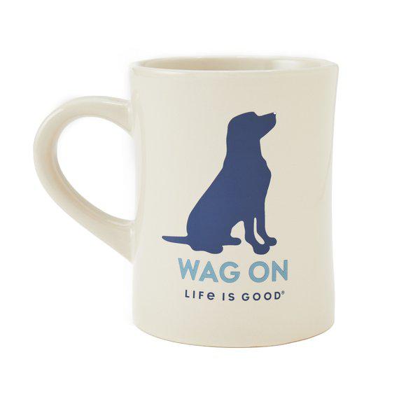 Life is Good Diner Mug