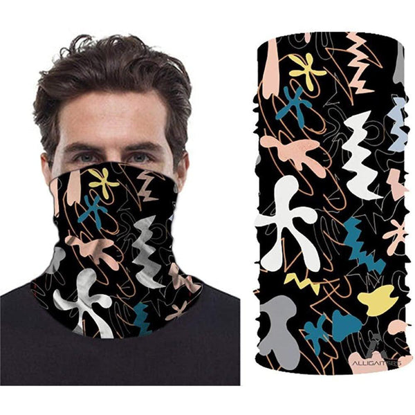 Alligaiters OG Multi Functional Neck Gaiter - Breathable Washable Sun & Dust Protection - One Size