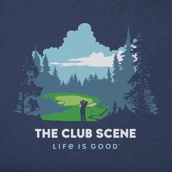 Life is Good Men's Crusher Crew Neck Tee - Explore